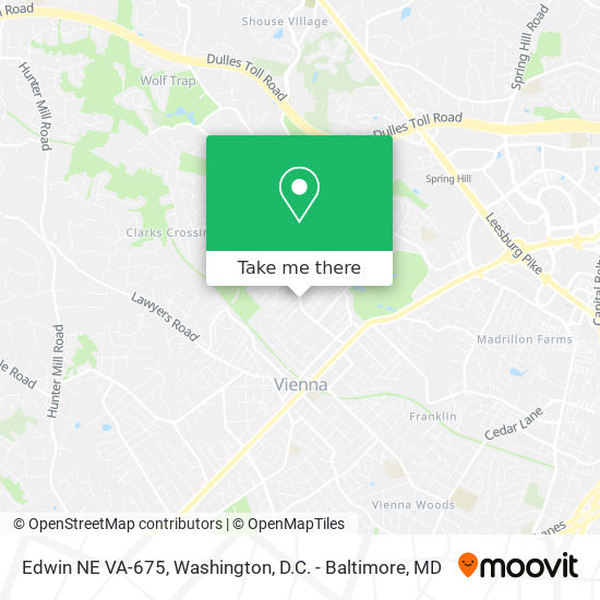 Edwin NE VA-675 map