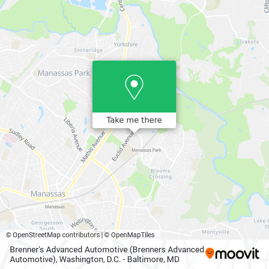 Brenner's Advanced Automotive (Brenners Advanced Automotive) map