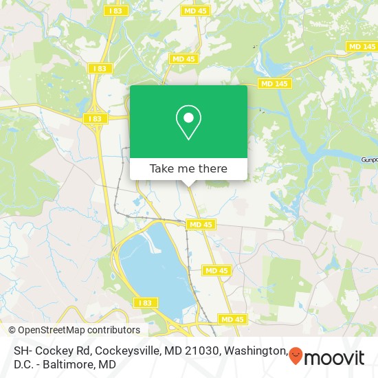SH- Cockey Rd, Cockeysville, MD 21030 map