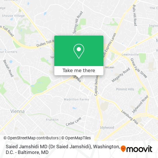 Saied Jamshidi MD (Dr Saied Jamshidi) map