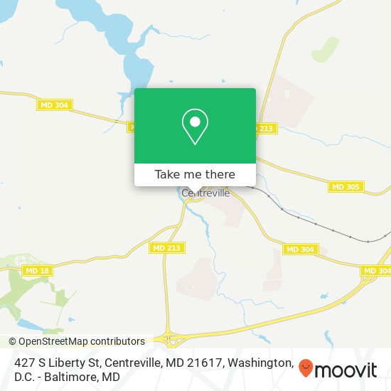 427 S Liberty St, Centreville, MD 21617 map
