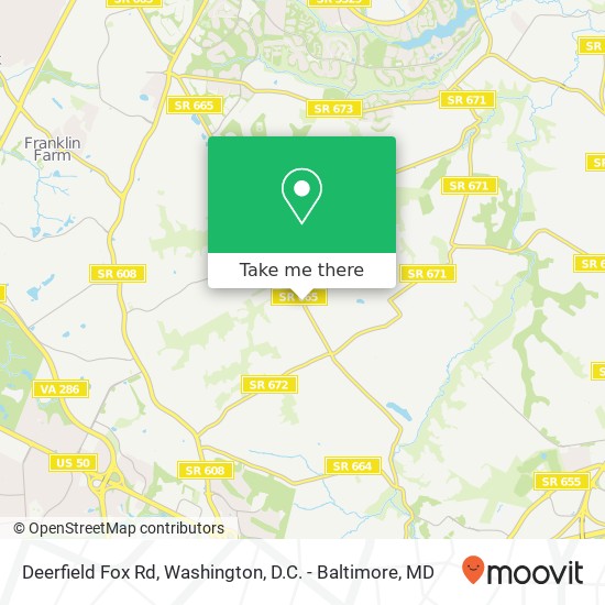 Deerfield Fox Rd, Oakton, VA 22124 map