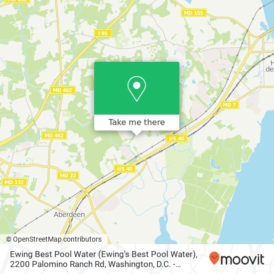 Ewing Best Pool Water (Ewing's Best Pool Water), 2200 Palomino Ranch Rd map