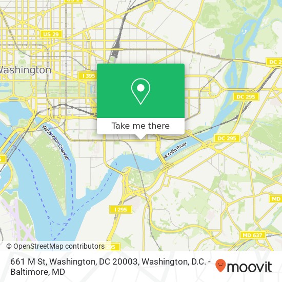 661 M St, Washington, DC 20003 map