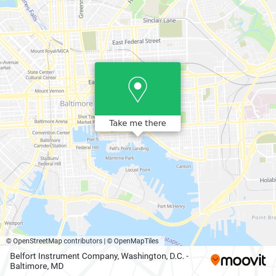 Belfort Instrument Company map