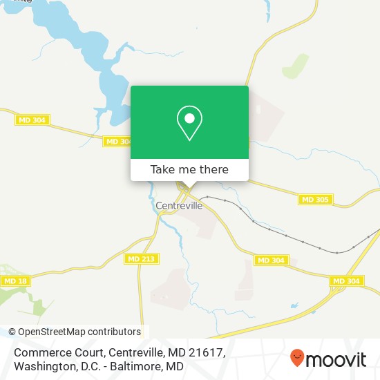 Commerce Court, Centreville, MD 21617 map