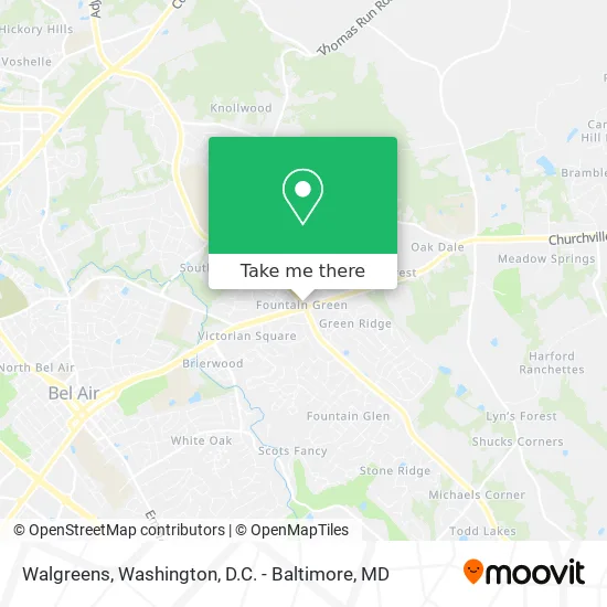 Walgreens map