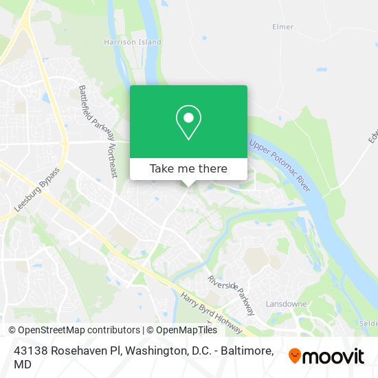 43138 Rosehaven Pl map
