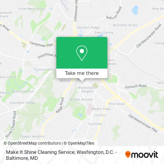 Make It Shine Cleaning Service map