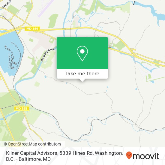 Mapa de Kilner Capital Advisors, 5339 Hines Rd