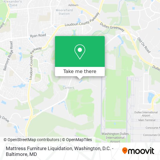 Mattress Furniture Liquidation map