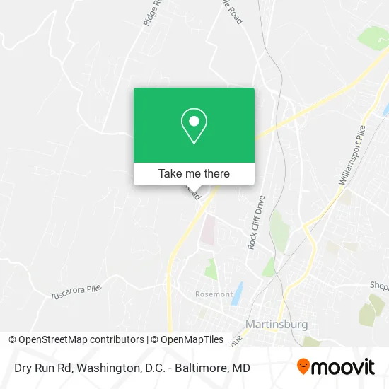 Dry Run Rd map