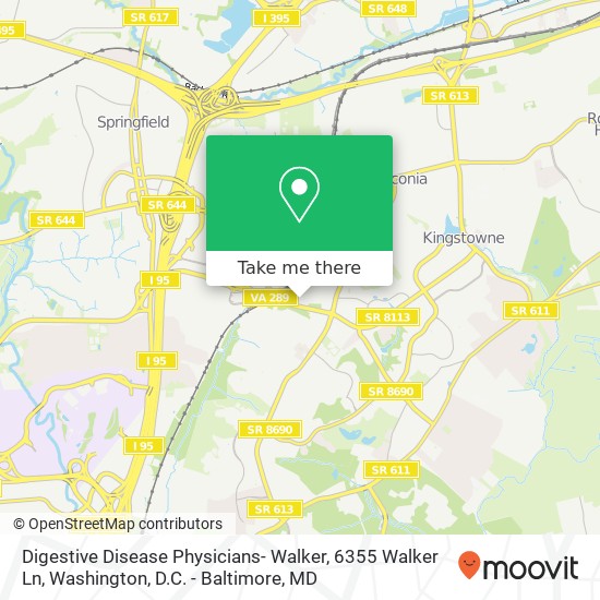 Digestive Disease Physicians- Walker, 6355 Walker Ln map