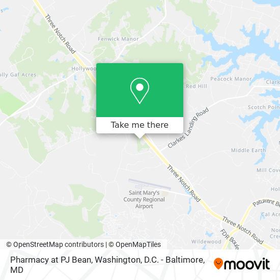 Mapa de Pharmacy at PJ Bean