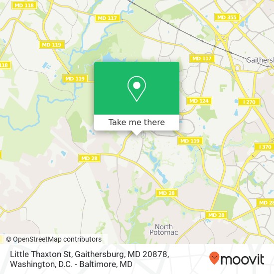 Little Thaxton St, Gaithersburg, MD 20878 map