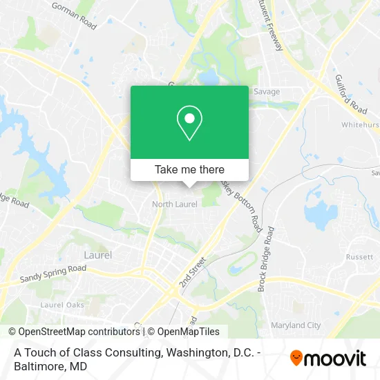 Mapa de A Touch of Class Consulting