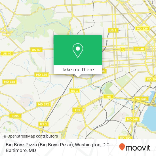 Big Boyz Pizza (Big Boys Pizza) map