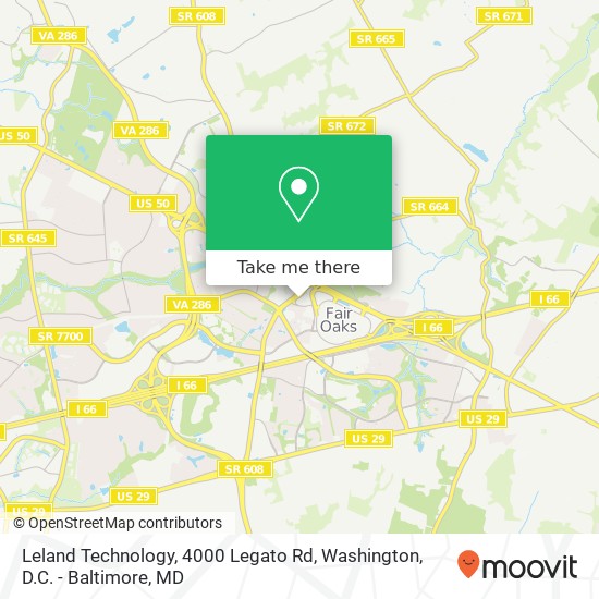 Leland Technology, 4000 Legato Rd map