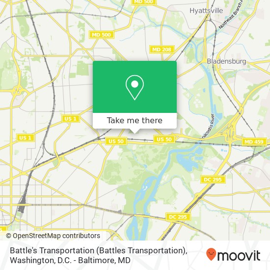 Mapa de Battle's Transportation (Battles Transportation)