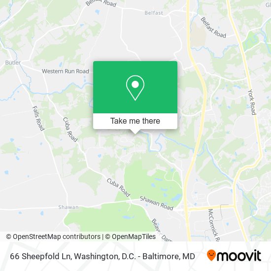 66 Sheepfold Ln map