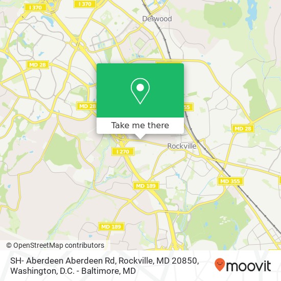 SH- Aberdeen Aberdeen Rd, Rockville, MD 20850 map