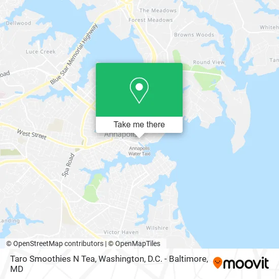 Taro Smoothies N Tea map