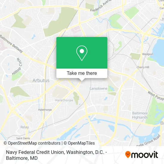 Navy Federal Credit Union map