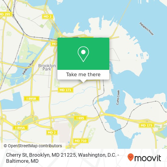 Cherry St, Brooklyn, MD 21225 map