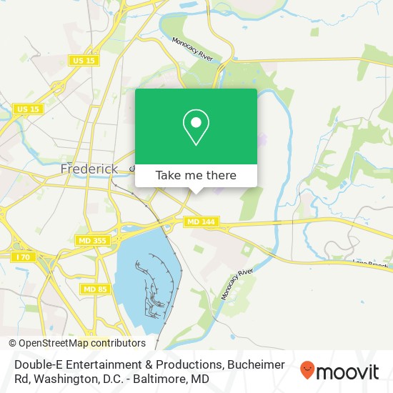 Mapa de Double-E Entertainment & Productions, Bucheimer Rd