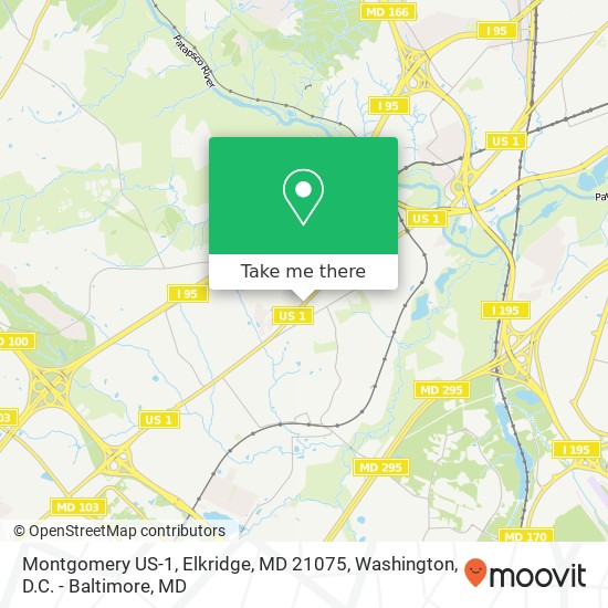 Montgomery US-1, Elkridge, MD 21075 map