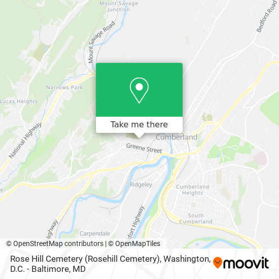 Rose Hill Cemetery (Rosehill Cemetery) map