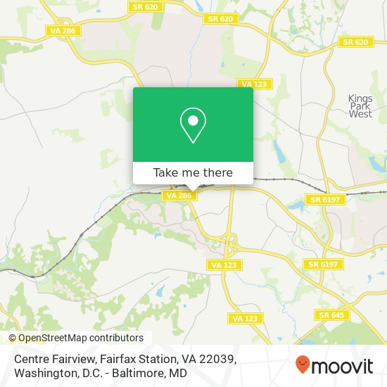 Centre Fairview, Fairfax Station, VA 22039 map