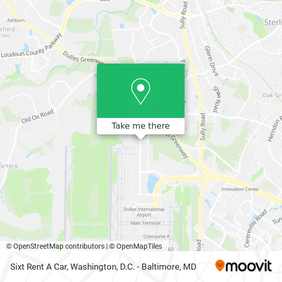 Mapa de Sixt Rent A Car