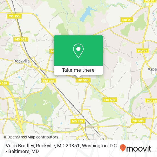 Veirs Bradley, Rockville, MD 20851 map