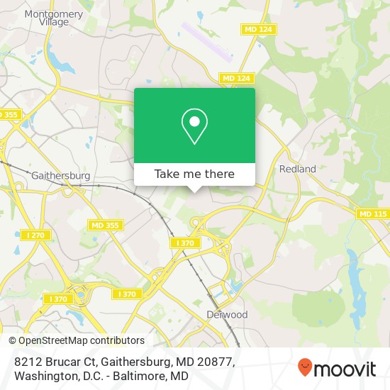 8212 Brucar Ct, Gaithersburg, MD 20877 map