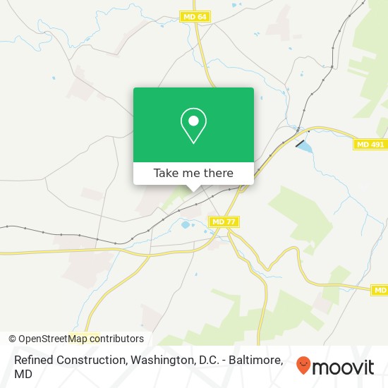 Mapa de Refined Construction