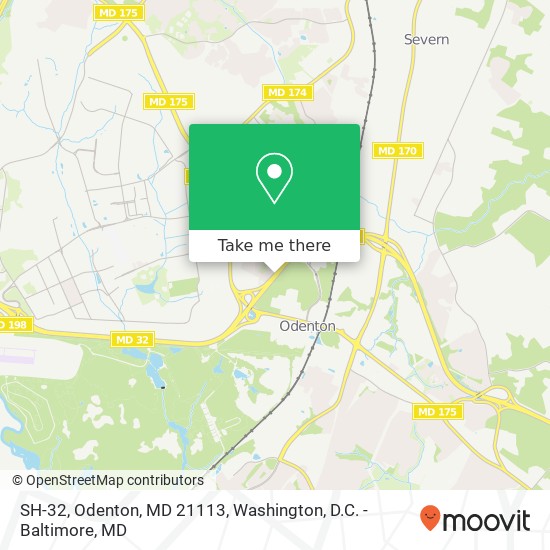 SH-32, Odenton, MD 21113 map