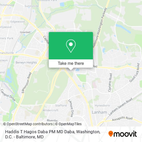 Haddis T Hagos Daba PM MD Daba map