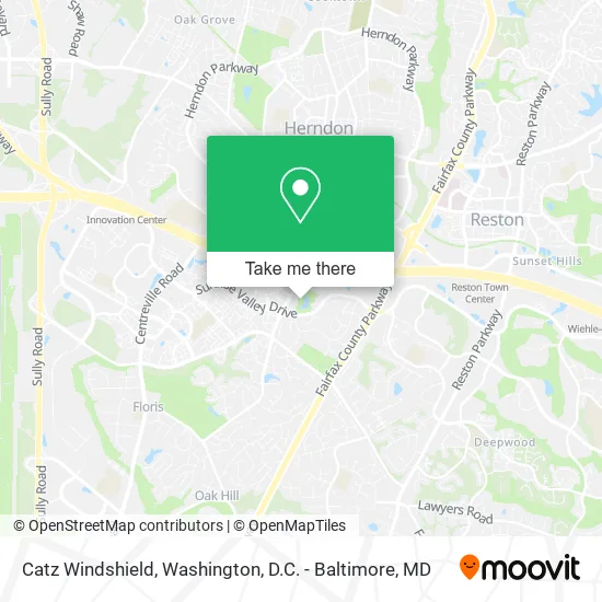 Catz Windshield map