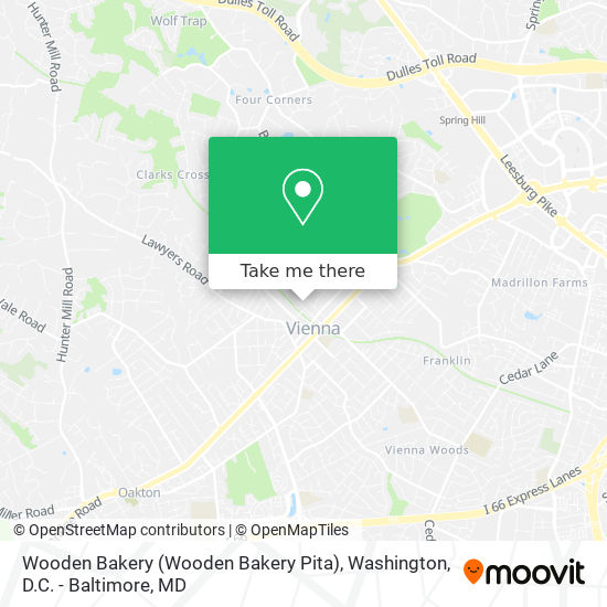 Mapa de Wooden Bakery (Wooden Bakery Pita)