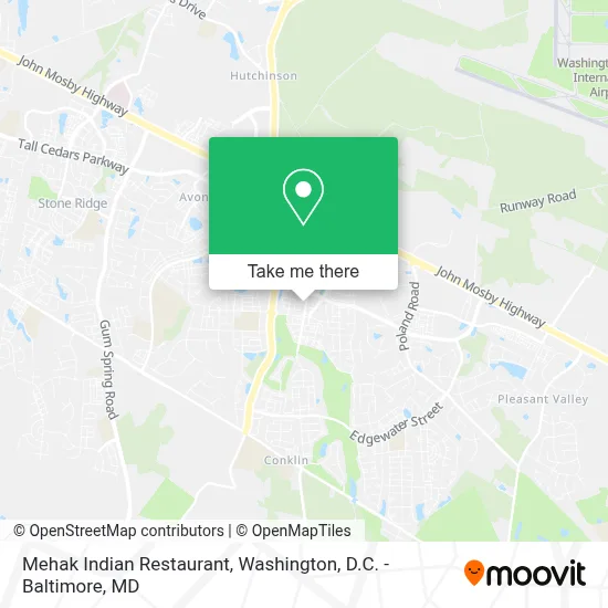 Mehak Indian Restaurant map
