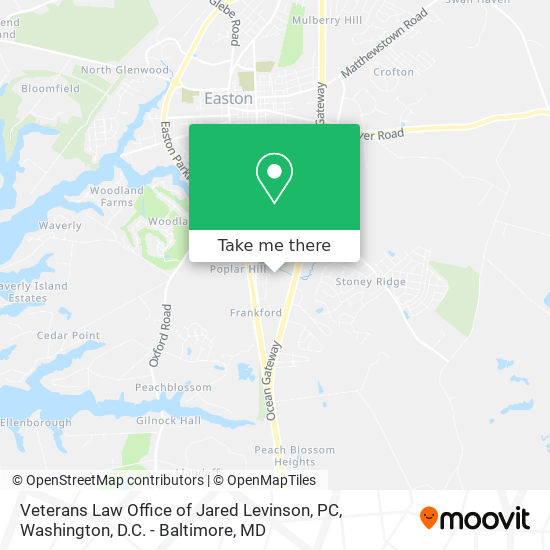 Mapa de Veterans Law Office of Jared Levinson, PC