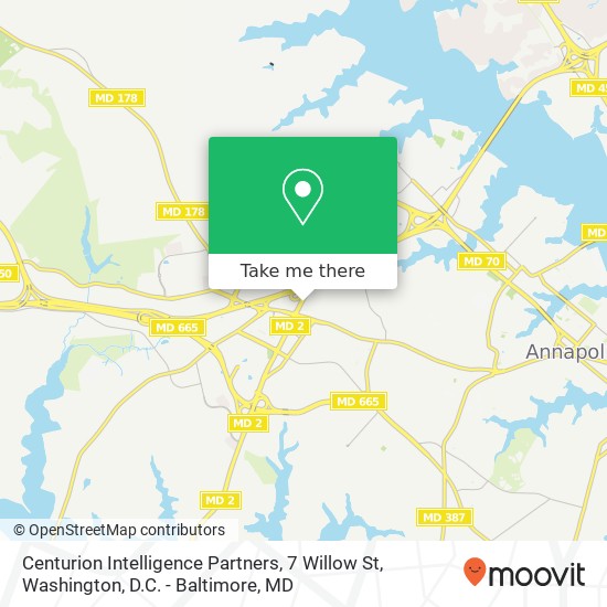 Centurion Intelligence Partners, 7 Willow St map