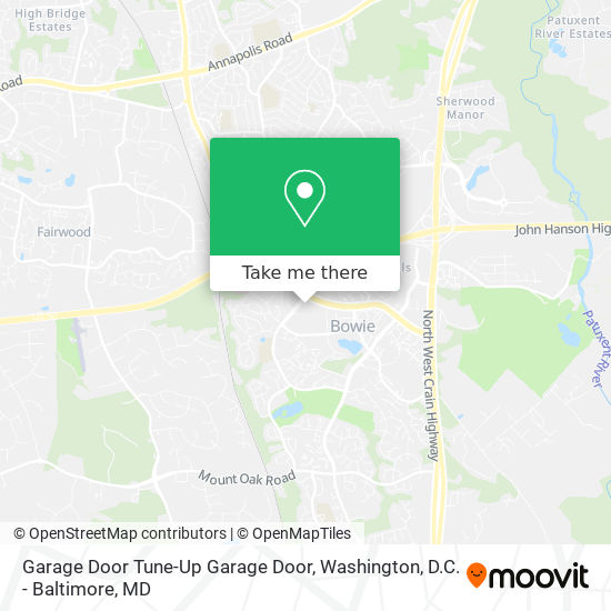 Mapa de Garage Door Tune-Up Garage Door