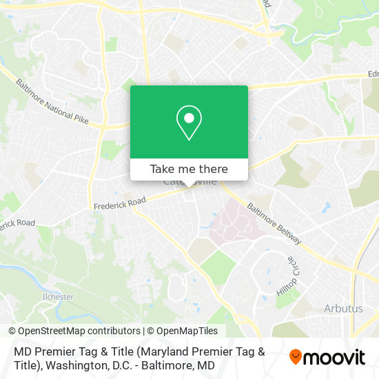 Mapa de MD Premier Tag & Title