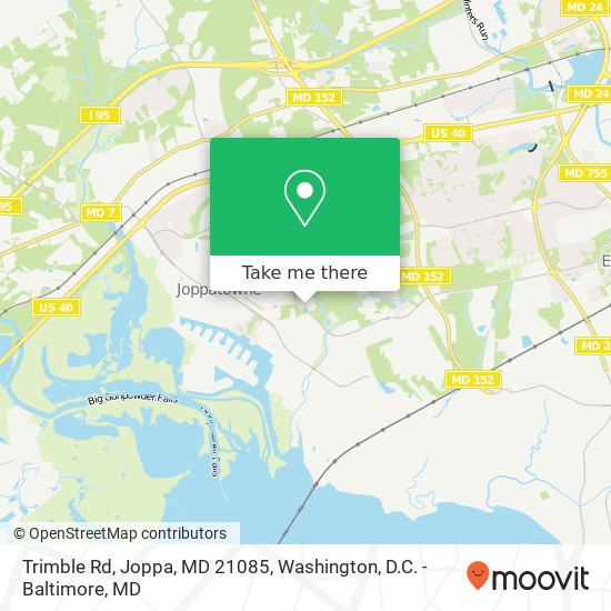 Trimble Rd, Joppa, MD 21085 map