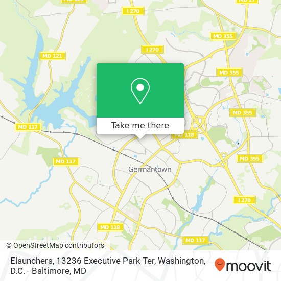 Mapa de Elaunchers, 13236 Executive Park Ter