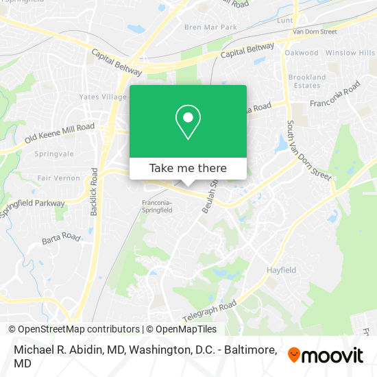 Mapa de Michael R. Abidin, MD