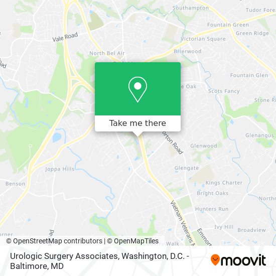 Urologic Surgery Associates map