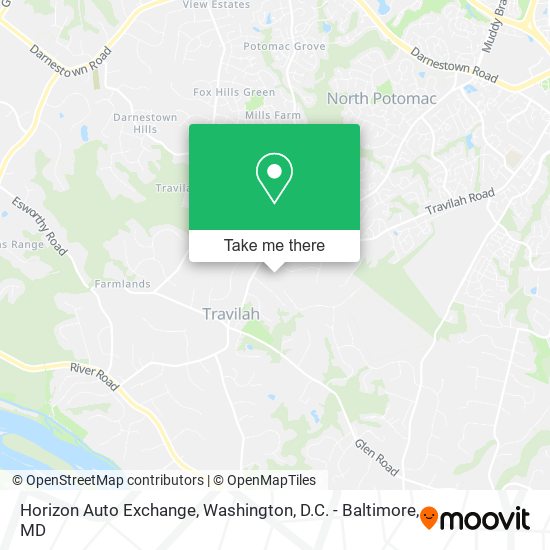 Mapa de Horizon Auto Exchange